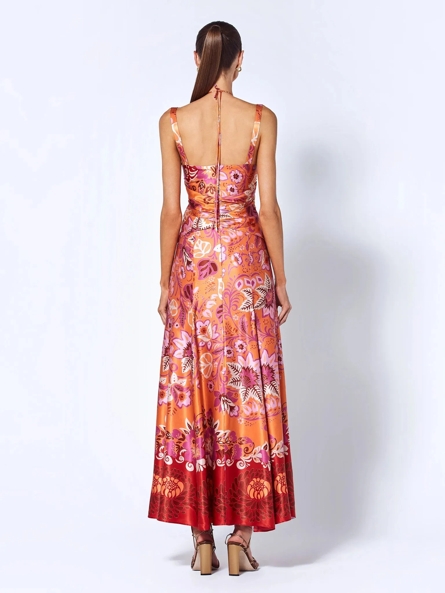 Alexis Nisa Dress in Orange Blossom