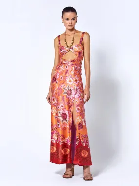Alexis Nisa Dress in Orange Blossom