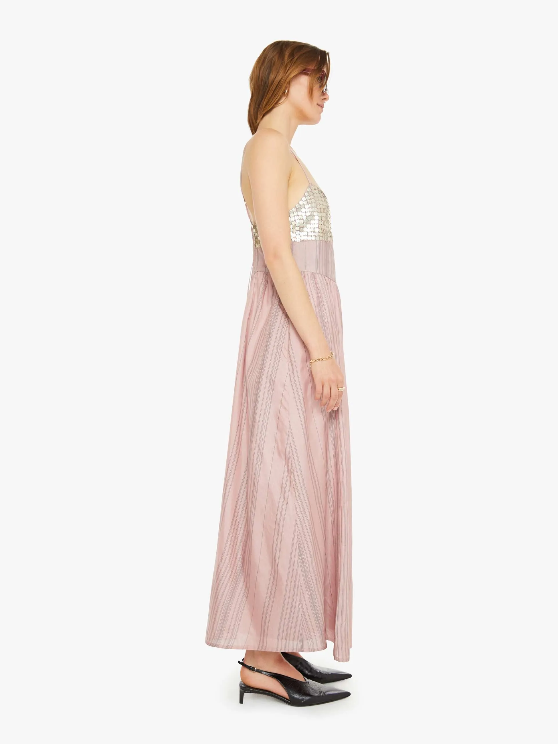 Alix Of Bohemia Autumn Coin Dress - Petal