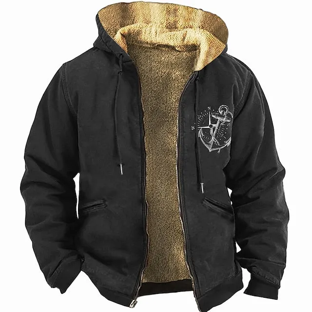 Anchor Men's Stylish 3D Print Hoodie - Premium Quality Sweatshirt for Every Occasion