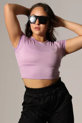Baby Soft Tee - Lilac - FINAL SALE