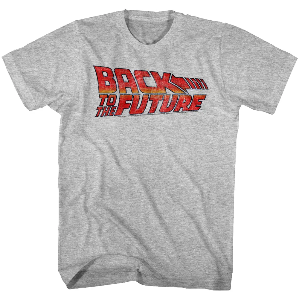 Back To The Future Logo B2F Men's T-Shirt