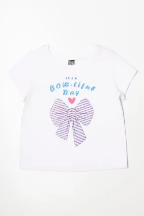 Bow T-Shirt White