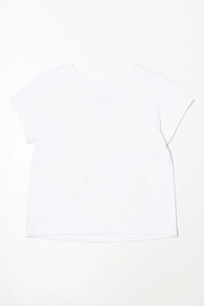 Bow T-Shirt White