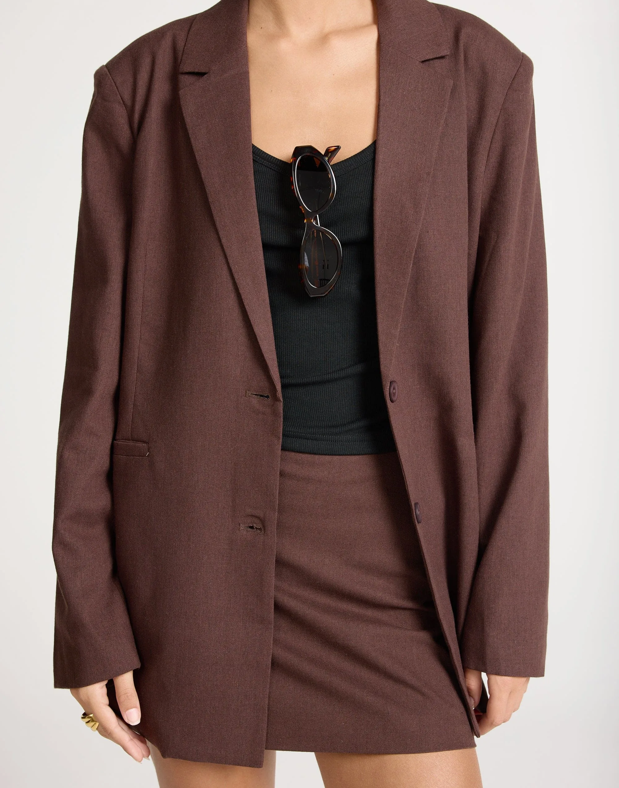Bradshaw Blazer (Chocolate)