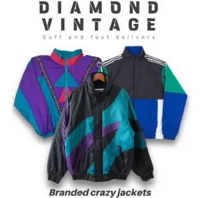 Branded Vintage 90s Windbreaker Jacket