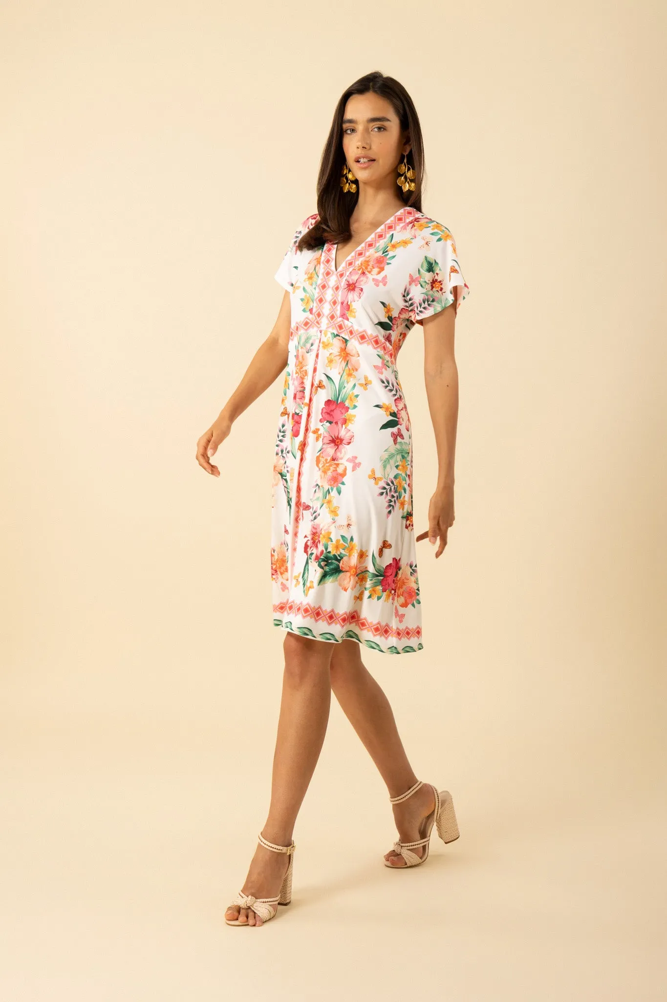 Bridget Midi Dress - Ivory