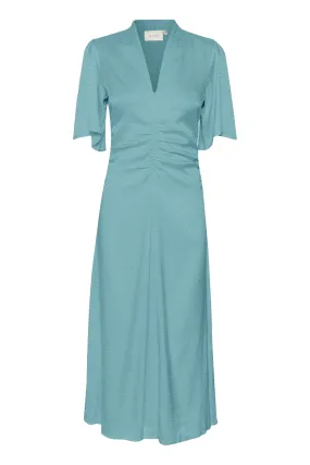 BrinaGZ Midi Ss Dress - Brittany Blue