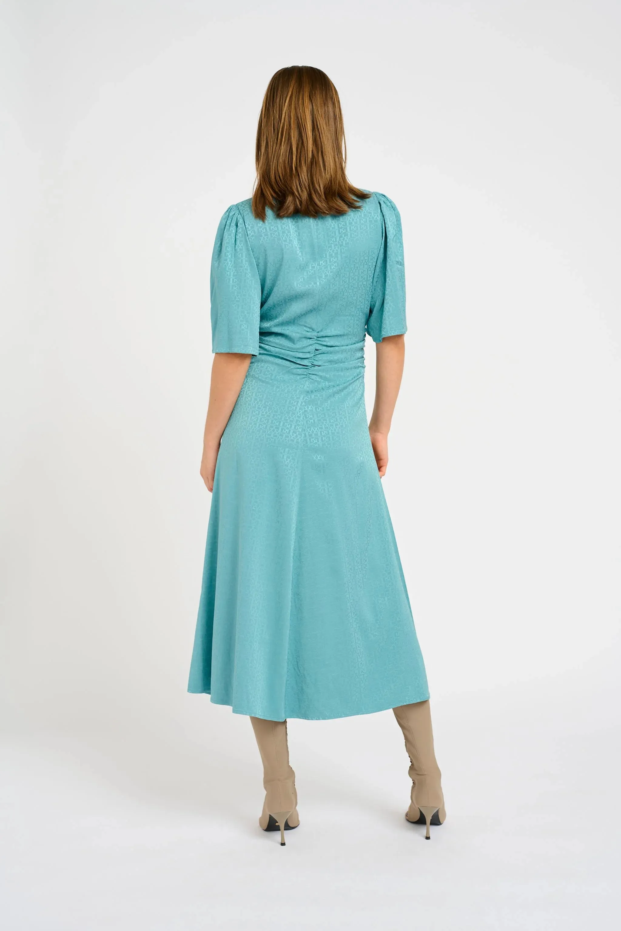BrinaGZ Midi Ss Dress - Brittany Blue