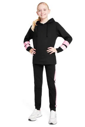 CityComfort Girls Tracksuit Set - RoseGold- Tracksuit for Girls
