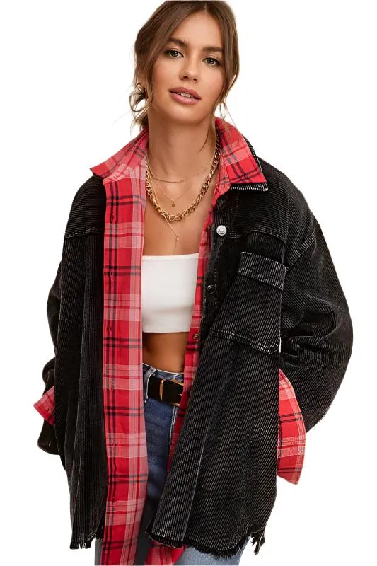 Corduroy Shirt Jacket