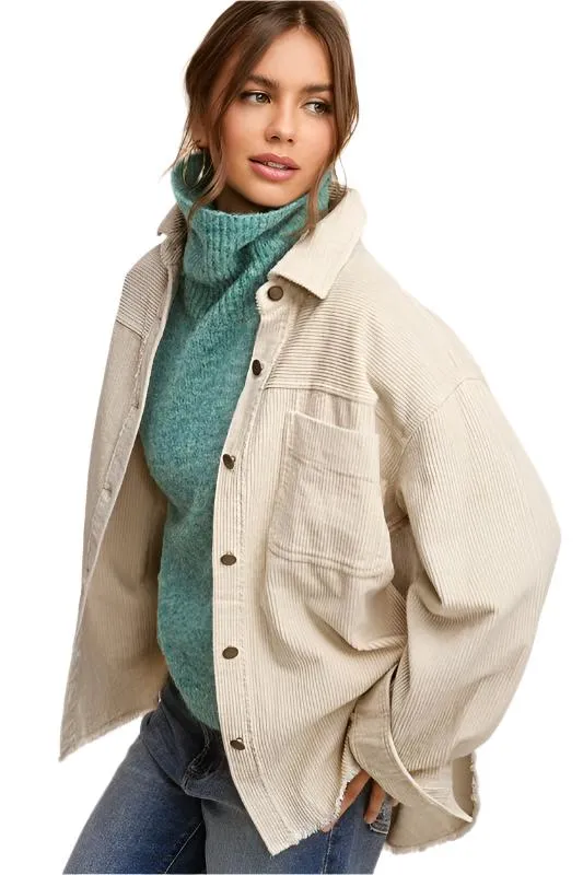 Corduroy Shirt Jacket
