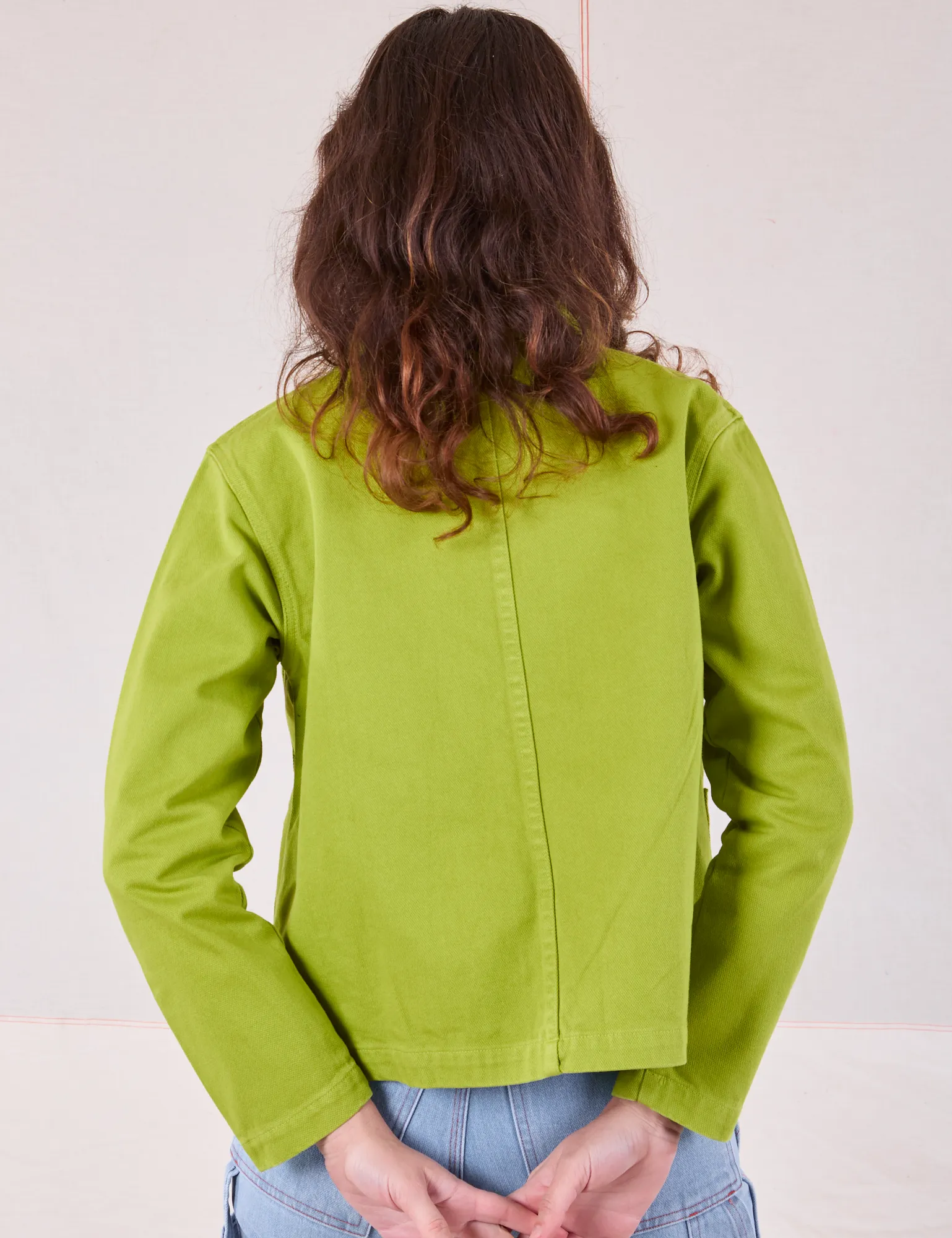 Denim Work Jacket - Gross Green