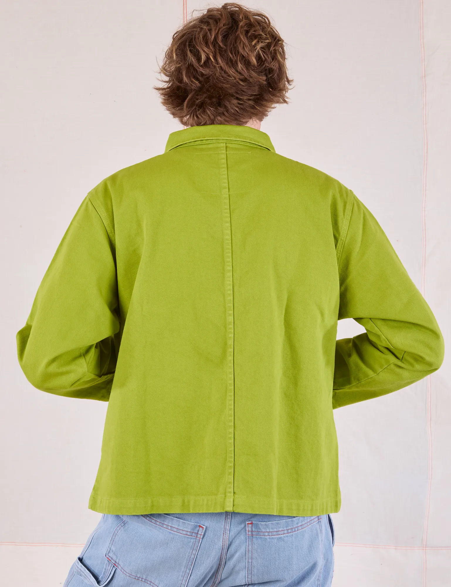 Denim Work Jacket - Gross Green