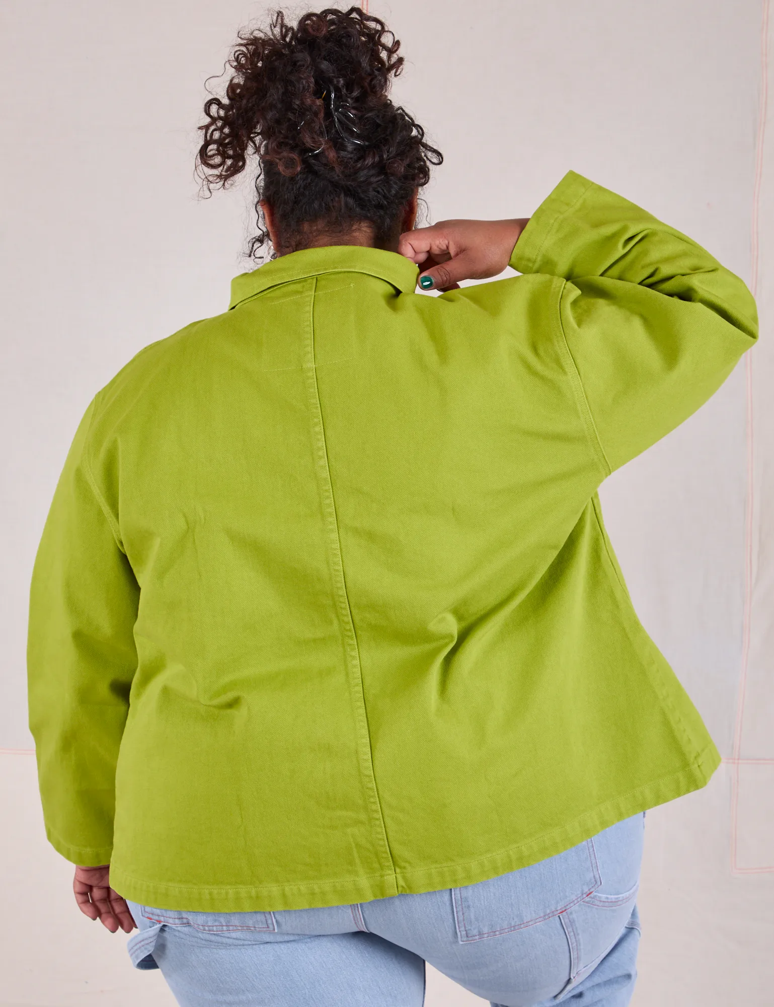 Denim Work Jacket - Gross Green
