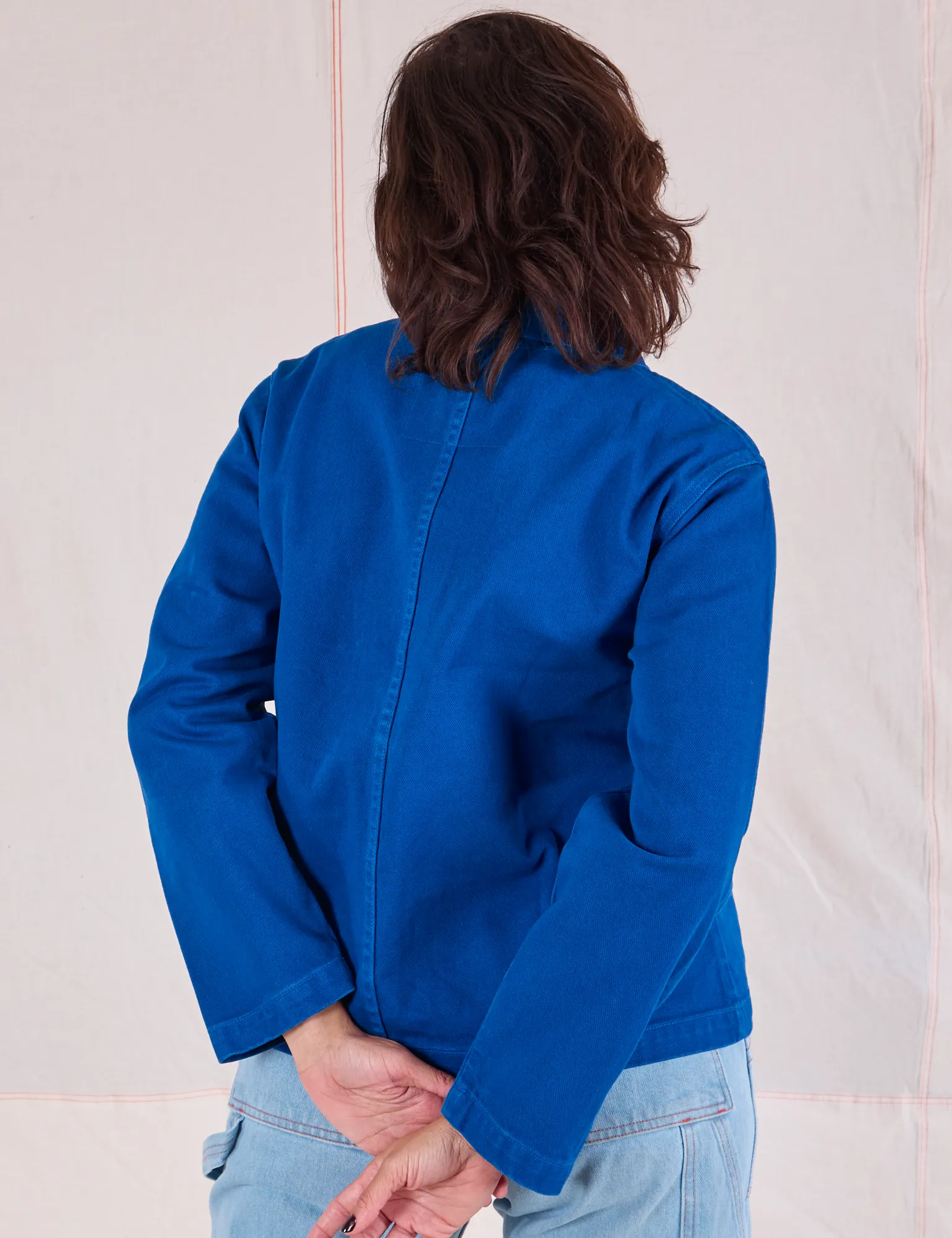 Denim Work Jacket - Royal Blue