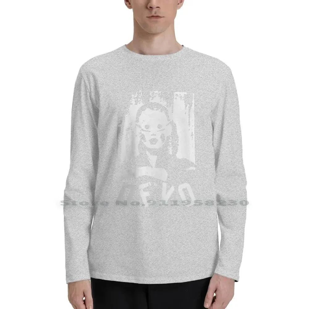 Devo Vintage Poster Hoodie – Casual Unisex Music-Inspired Sweater