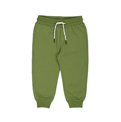 Drawstring Joggers: Green