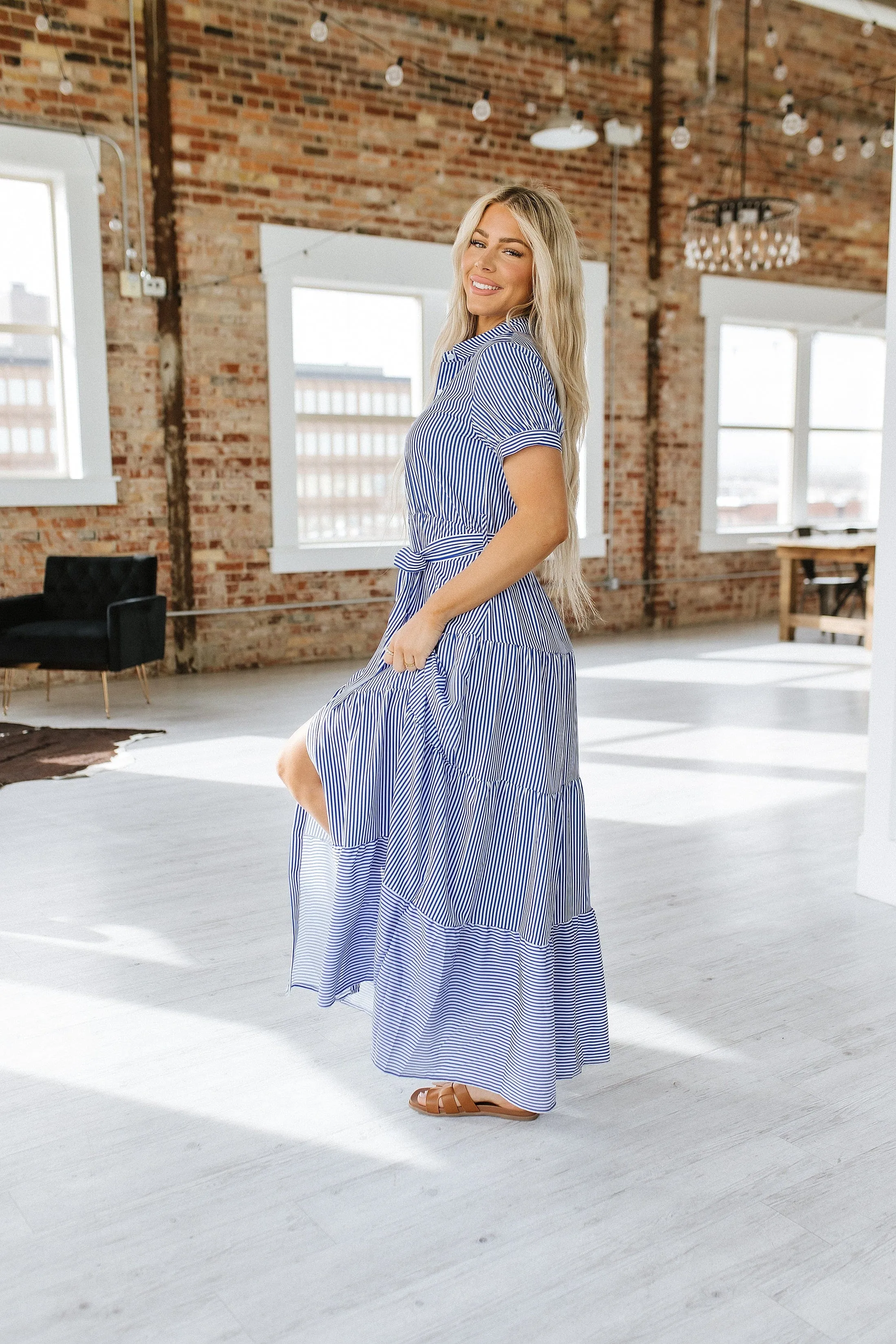 Grover Button Front Maxi Dress | DROPSHIP
