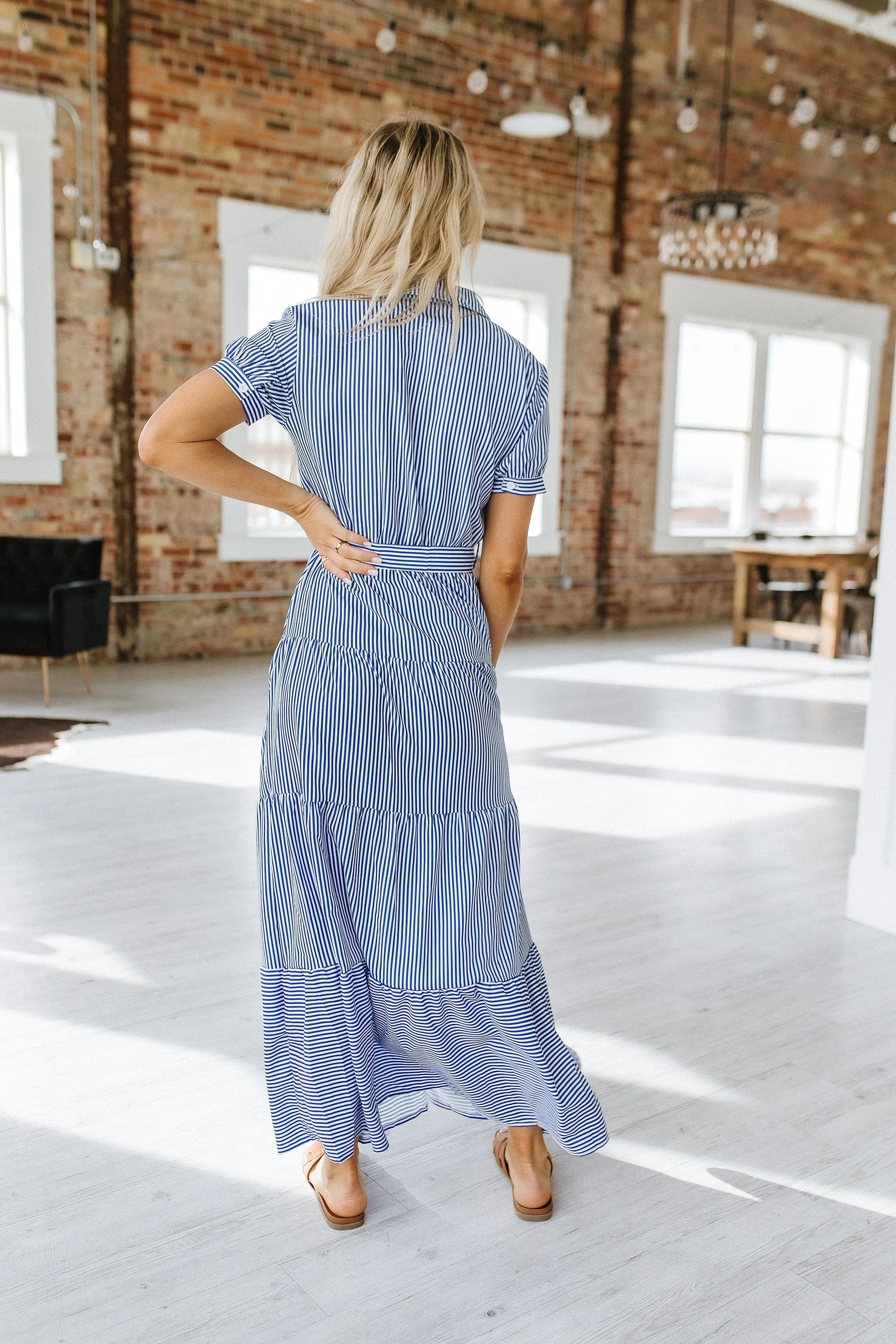 Grover Button Front Maxi Dress | DROPSHIP