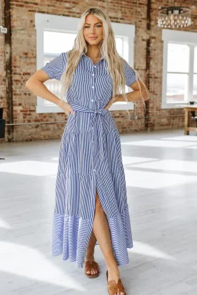 Grover Button Front Maxi Dress | DROPSHIP