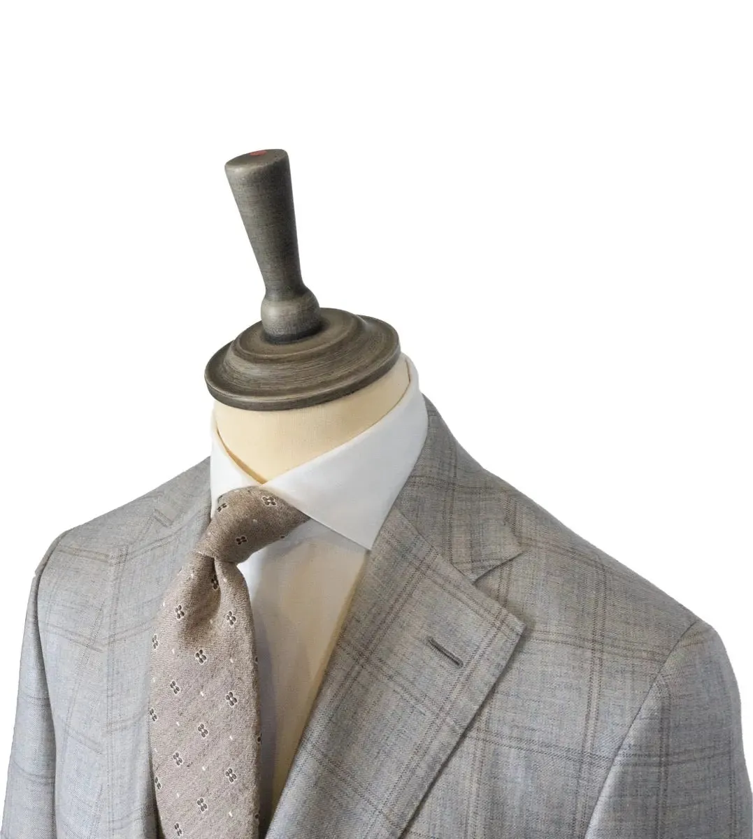 Ice Blue Loro Piana Wool, Silk, & Linen Jacket