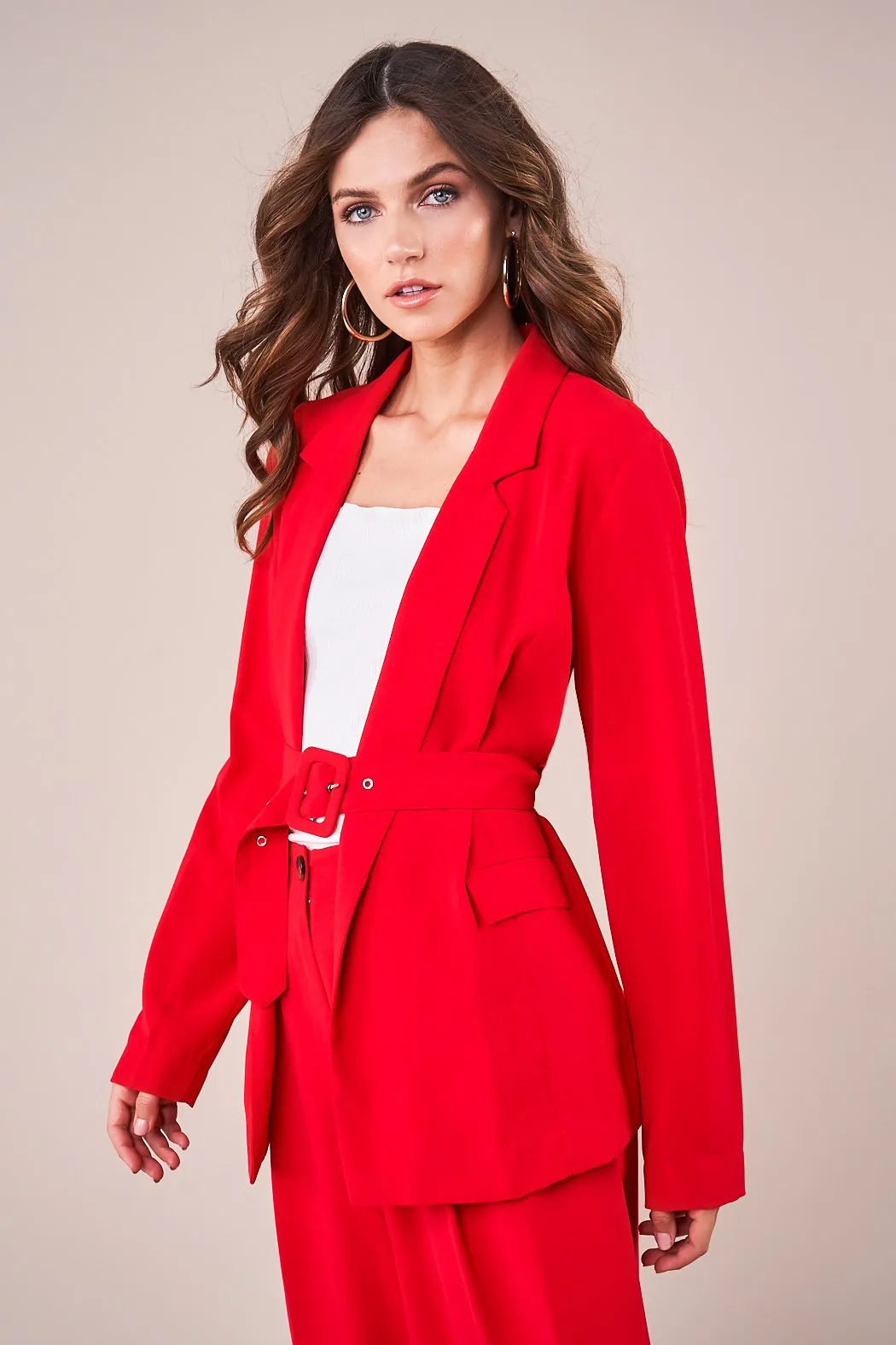 Kinsley Belted Blazer