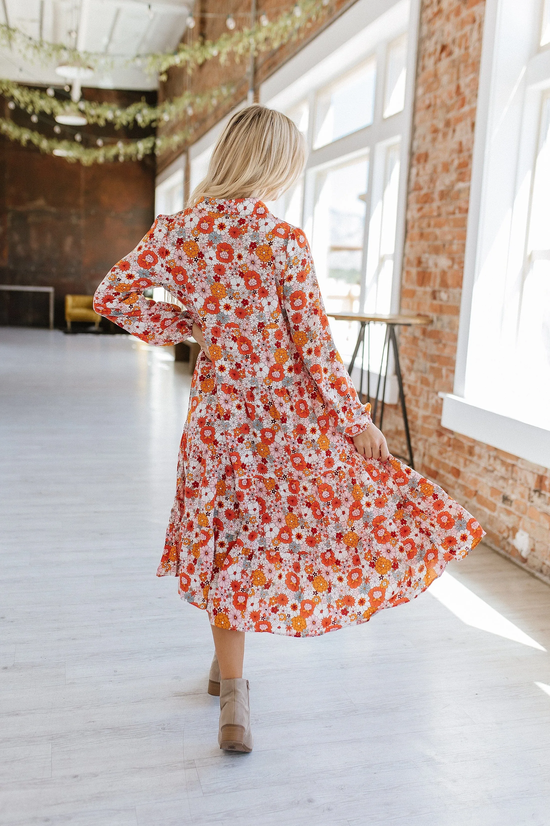 Londyn Floral Boho Dress