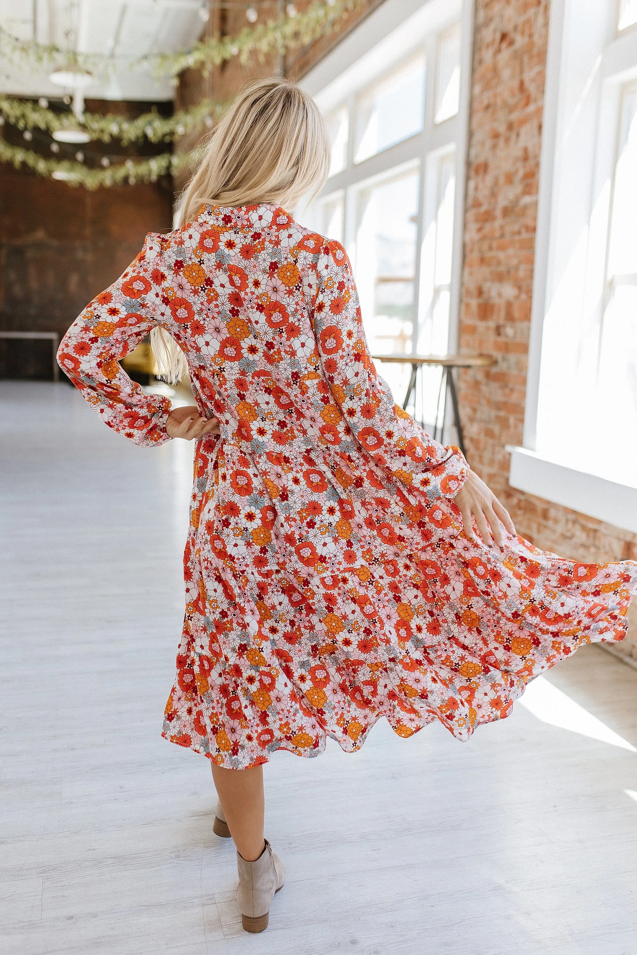 Londyn Floral Boho Dress