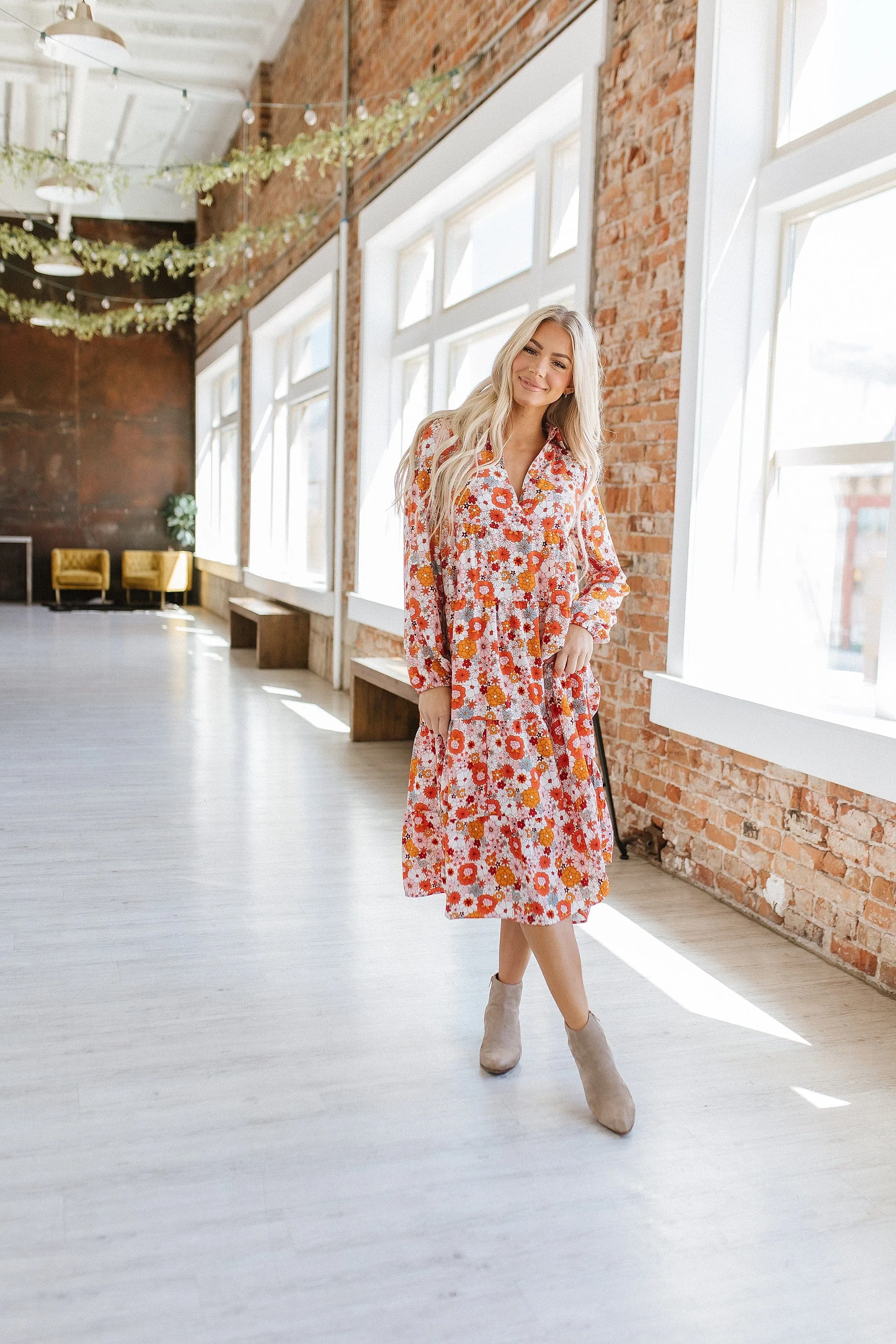 Londyn Floral Boho Dress