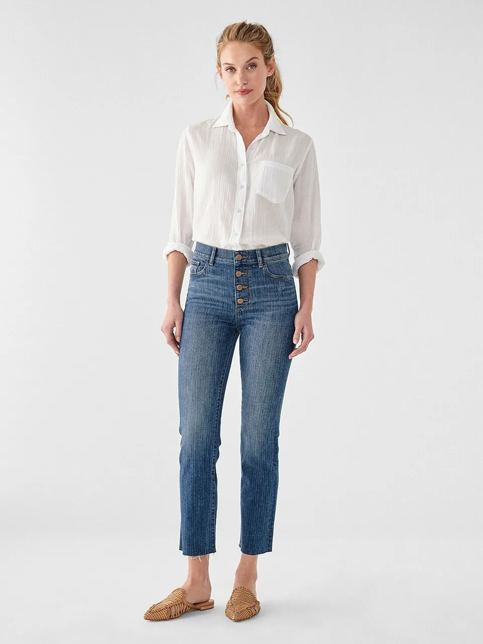 MARA HIGH RISE STRAIGHT BARDOT