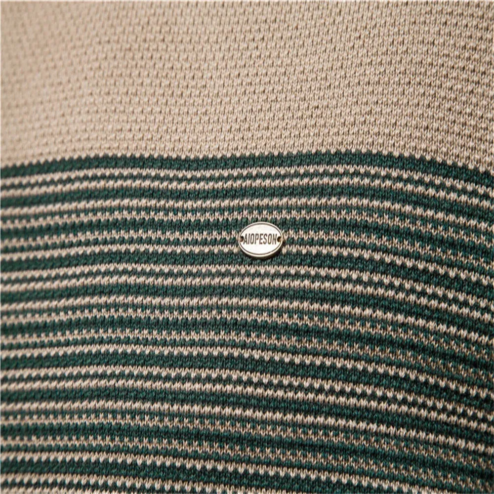 Men's Fine Stripe Knitted Sweater