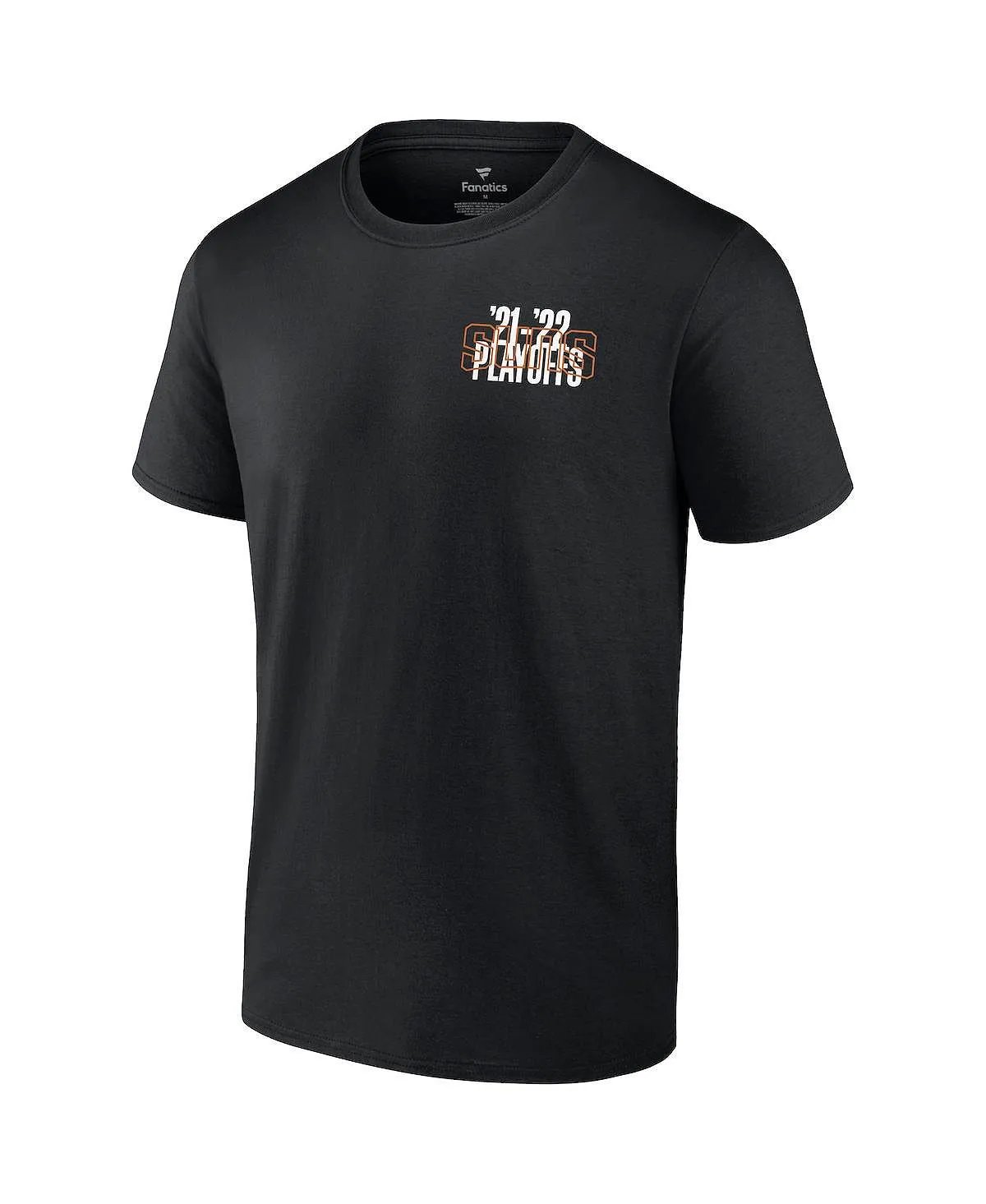 Men's phoenix suns 2022 nba playoffs dunk fanatics t shirt black