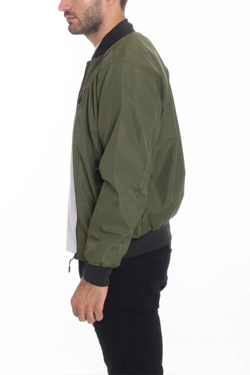 Mens Vinyl Waterproof Windbreaker | BespokeBrothers®