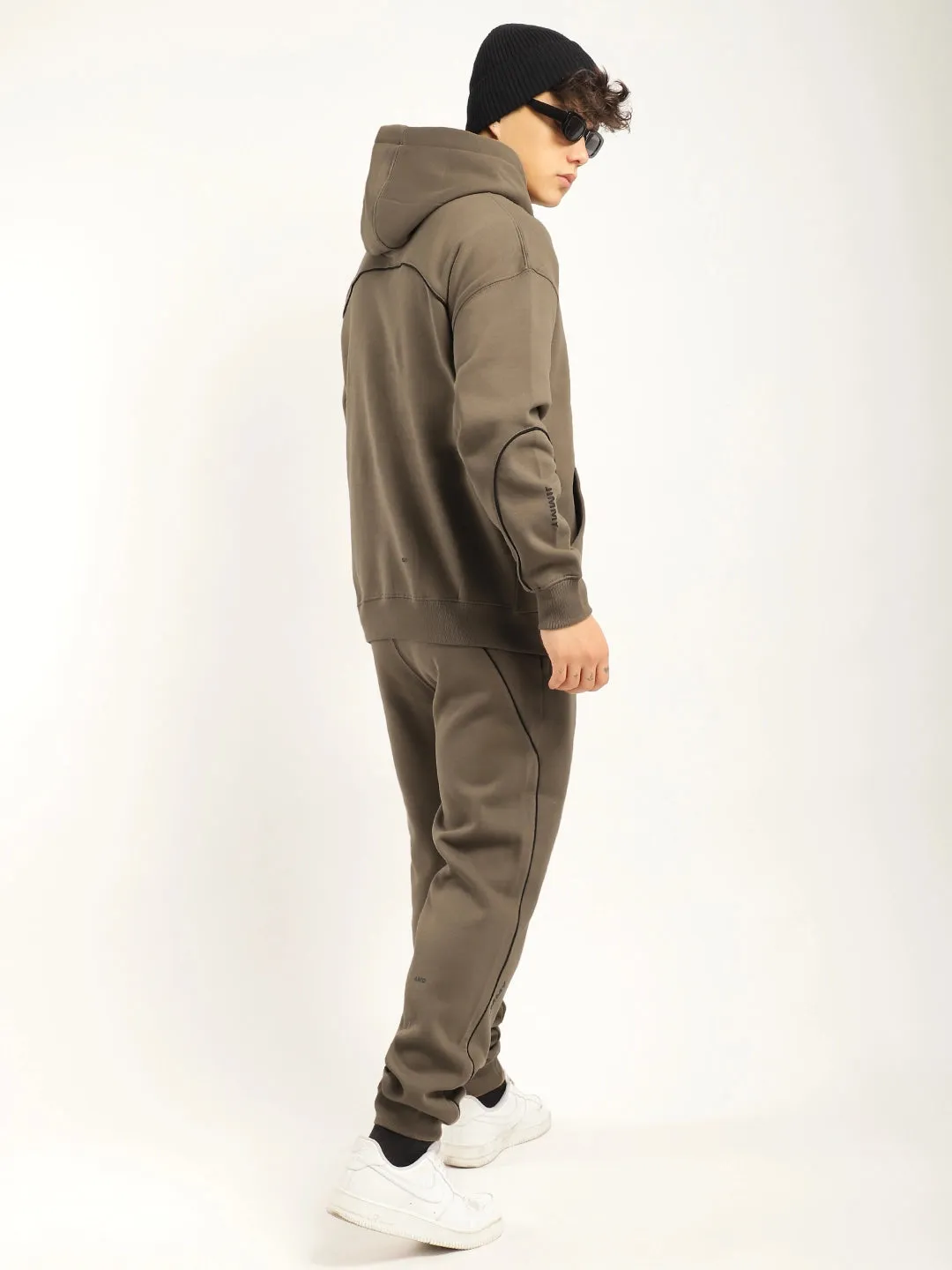 Mystic Match Fleece Brown Tracksuit