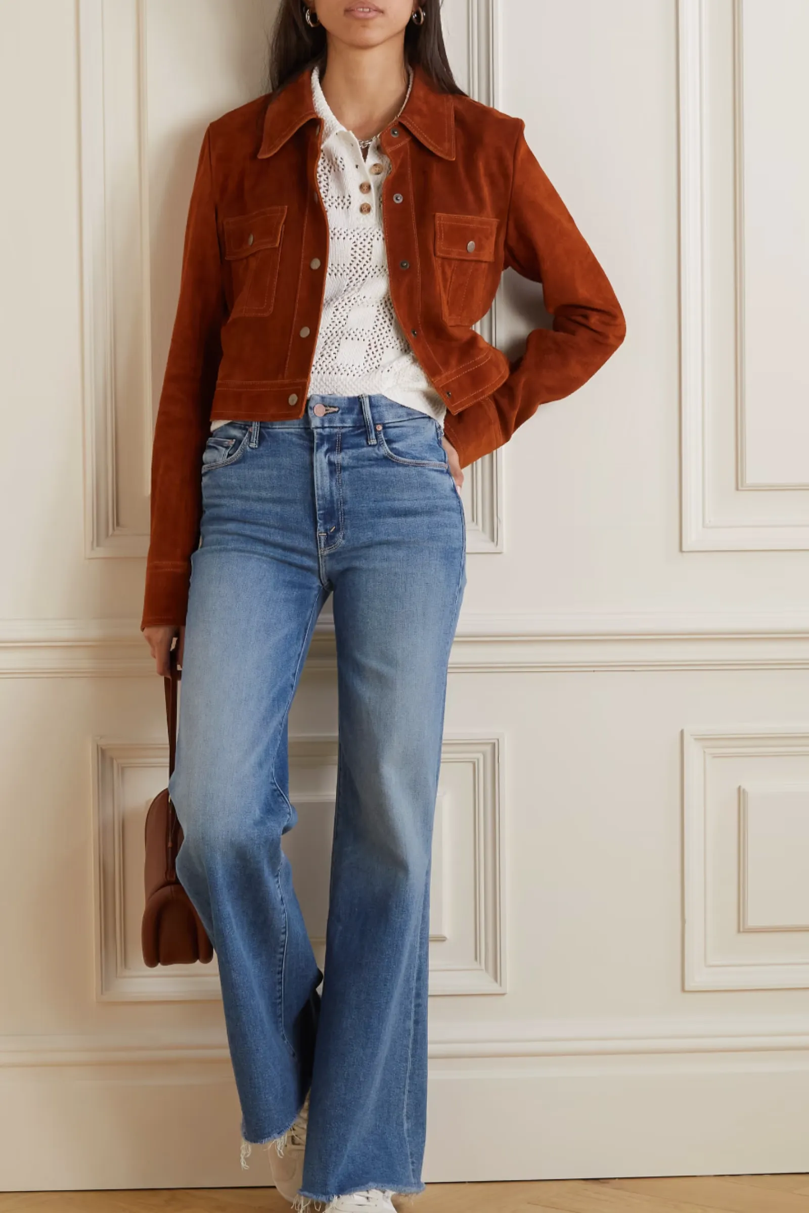   NET SUSTAIN The Roller Mid-Rise Straight-Leg Jeans