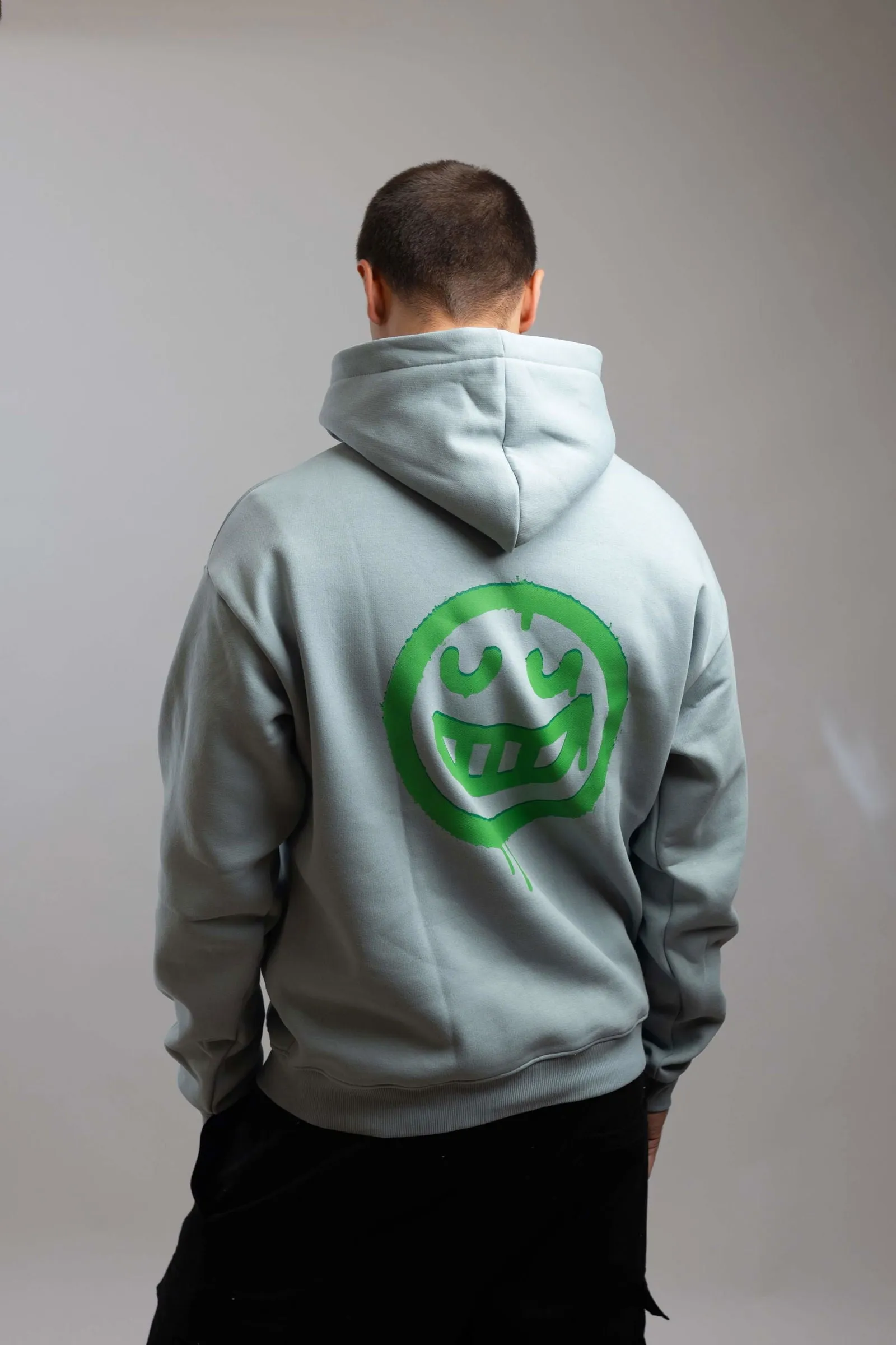 No Photo Please Hoodie-Light Blue