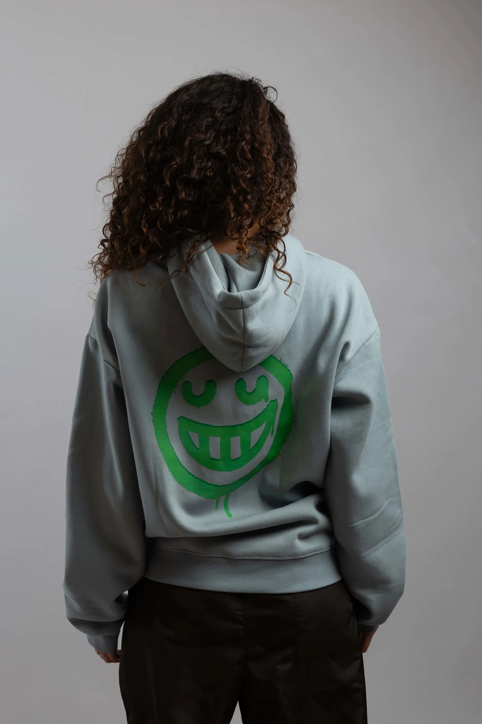 No Photo Please Hoodie-Light Blue