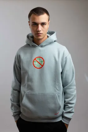 No Photo Please Hoodie-Light Blue