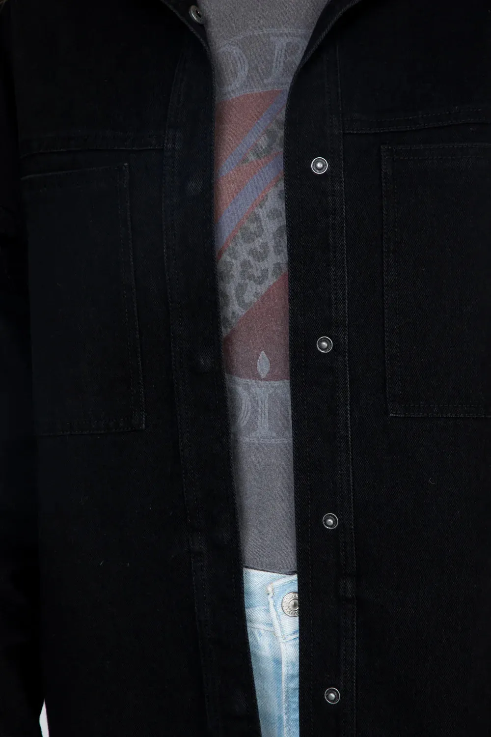 Oversized Denim Shacket