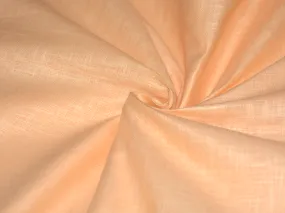 Peach Premium Linen 60 Lea Fabric