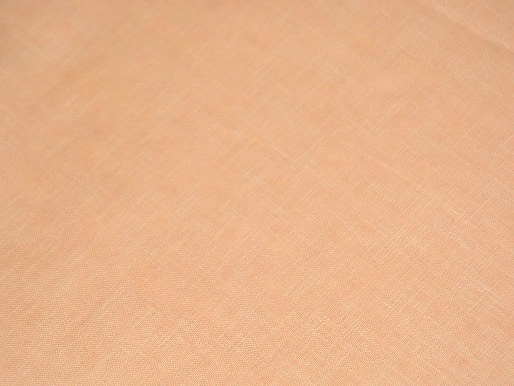 Peach Premium Linen 60 Lea Fabric