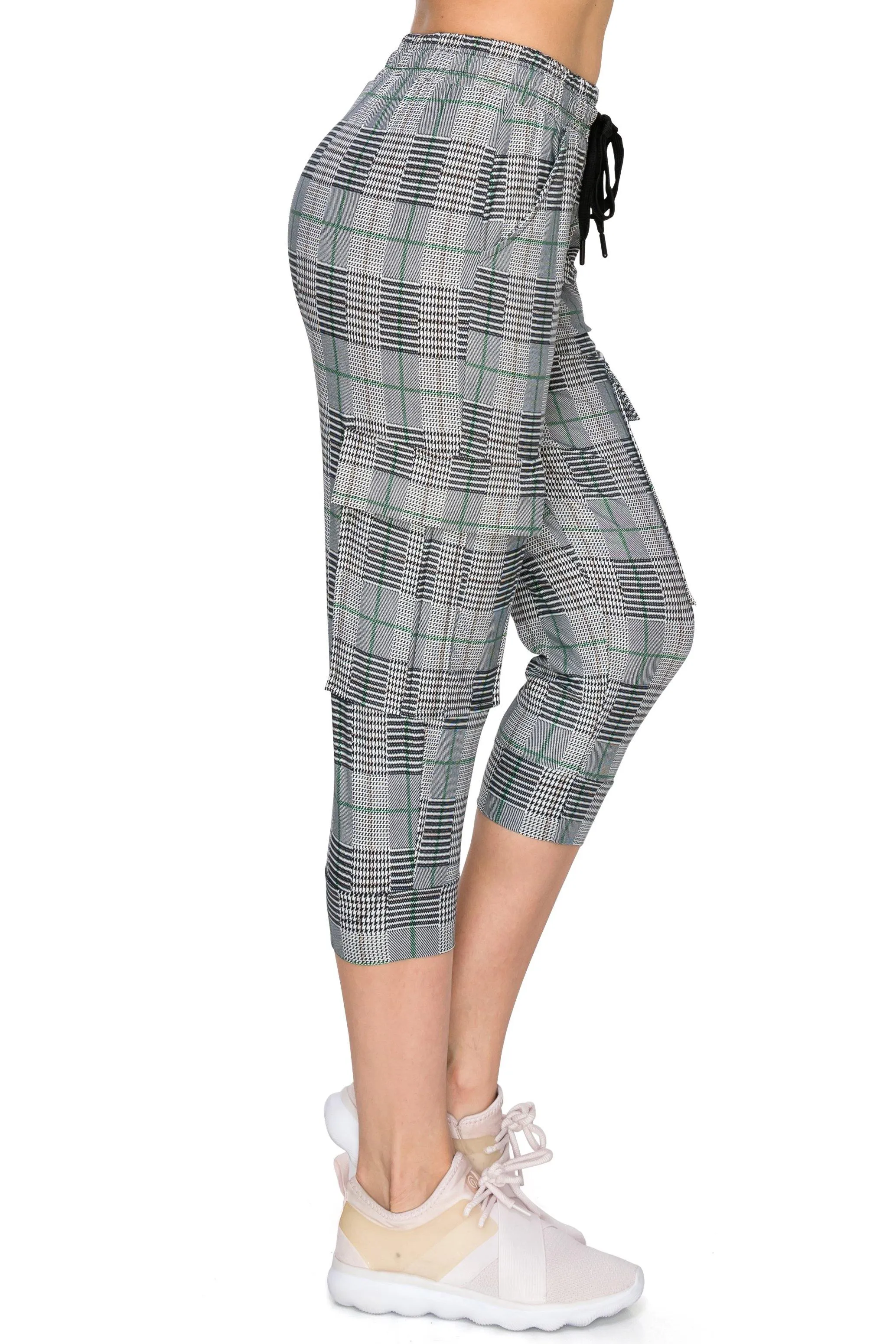 Print Design Capri Cargo Joggers