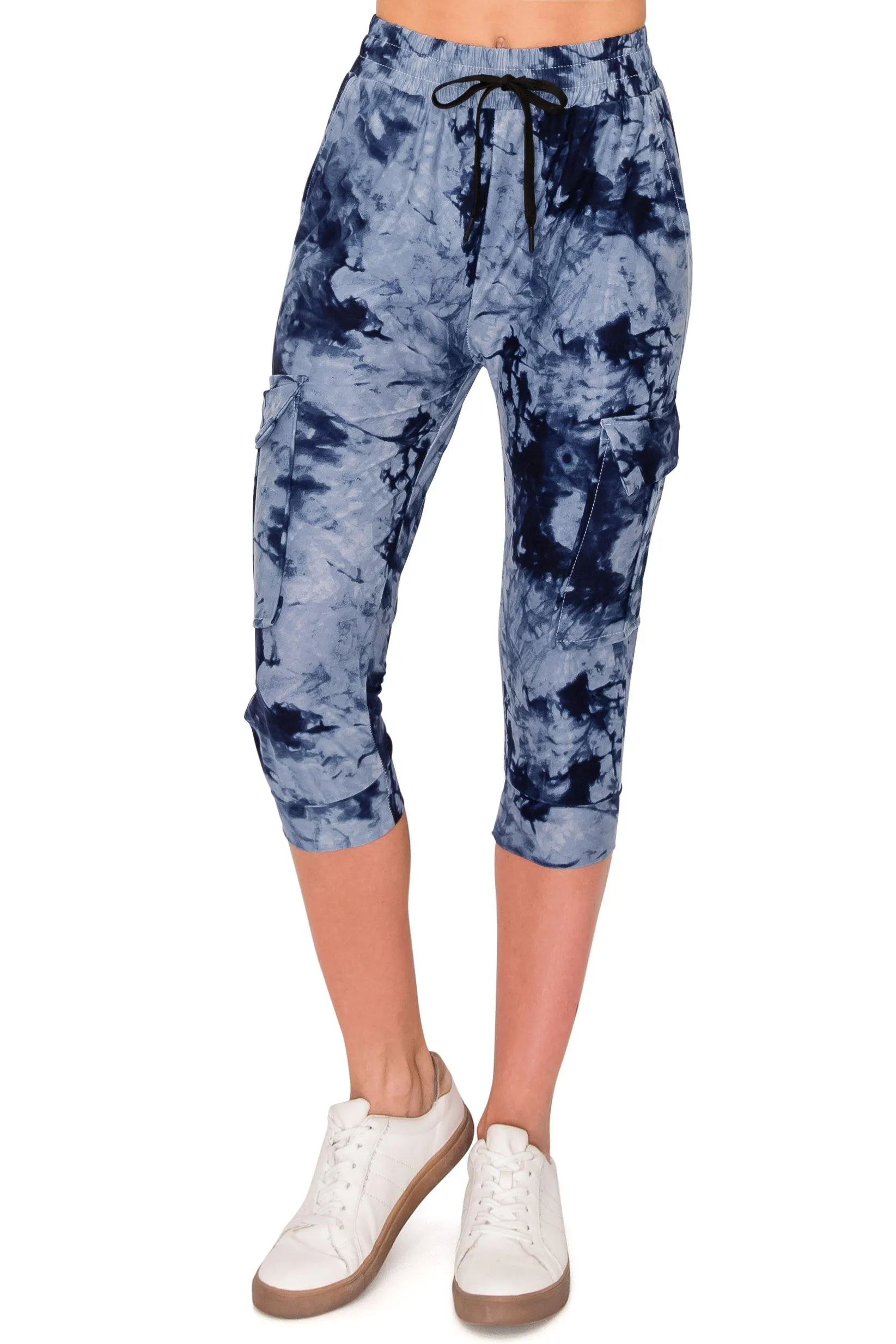Print Design Capri Cargo Joggers