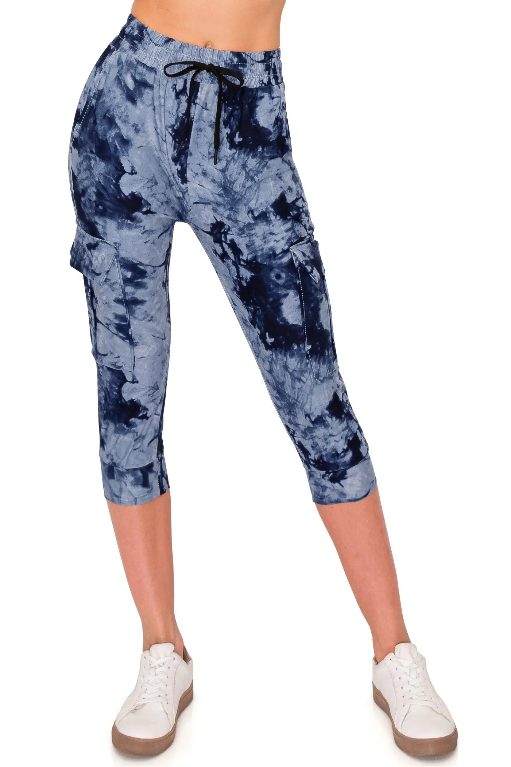 Print Design Capri Cargo Joggers
