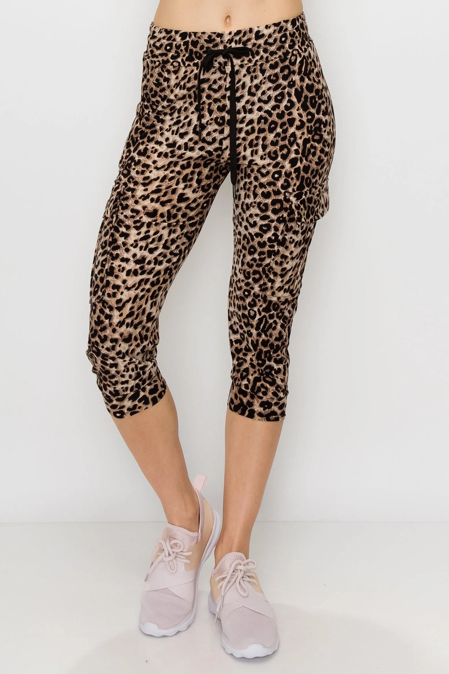 Print Design Capri Cargo Joggers