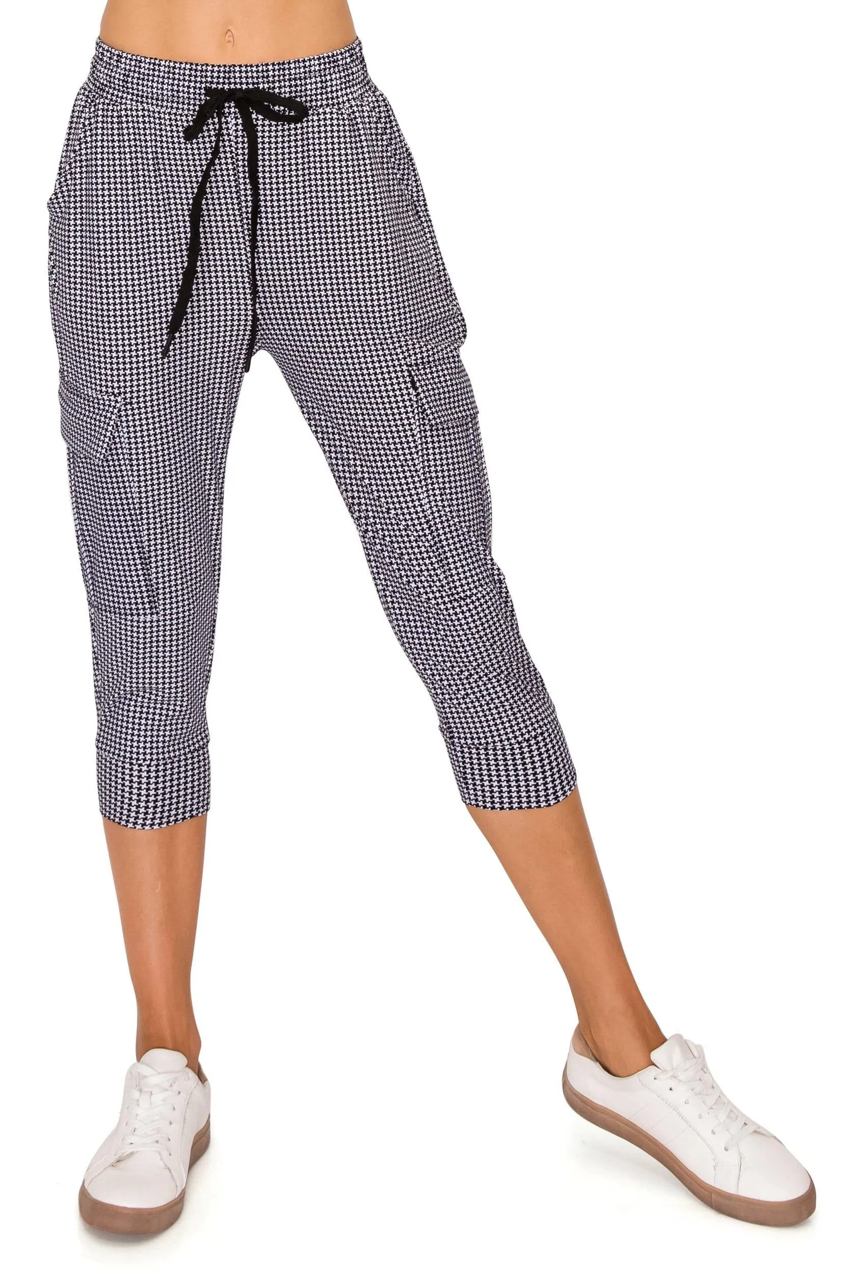 Print Design Capri Cargo Joggers