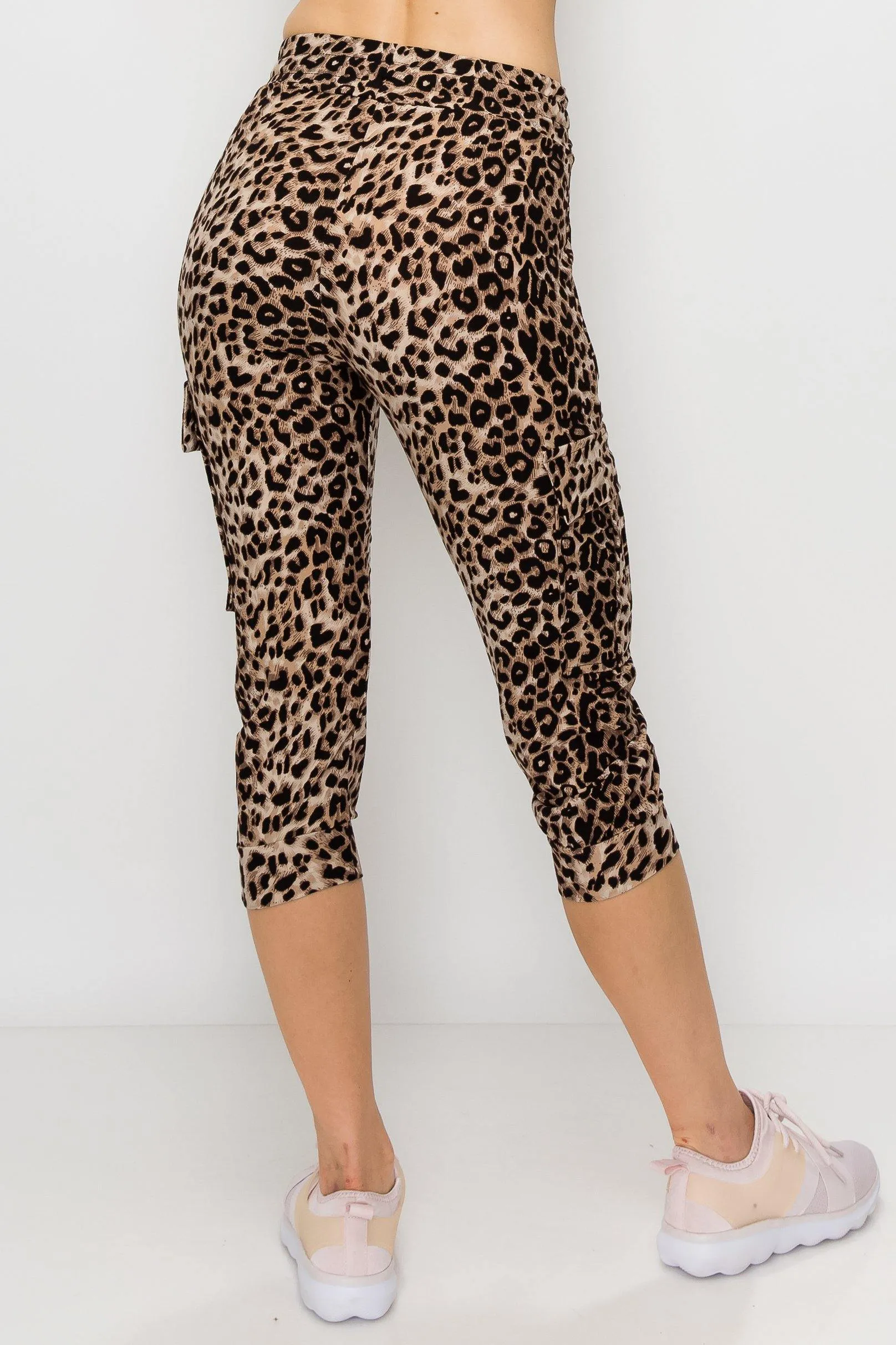 Print Design Capri Cargo Joggers