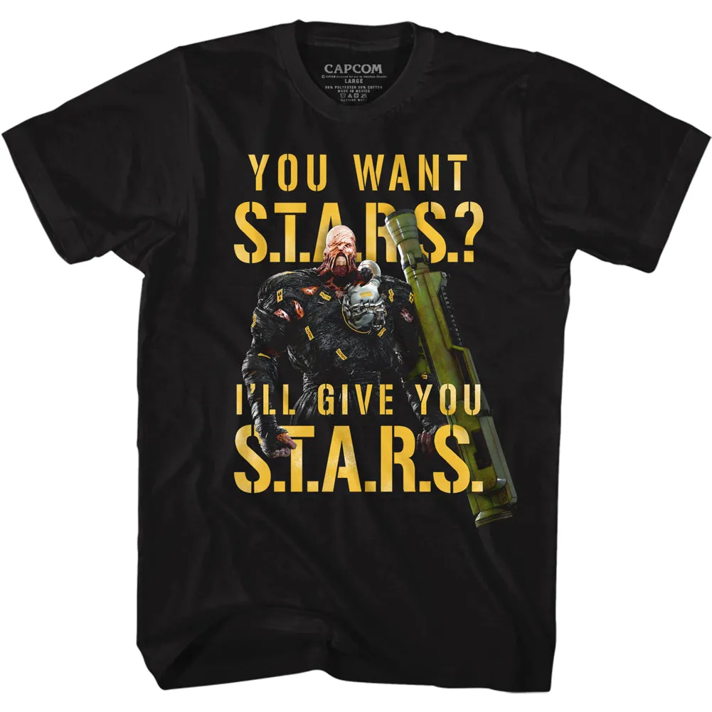 Resident Evil I'Ll Give You Stars Men's T-Shirt