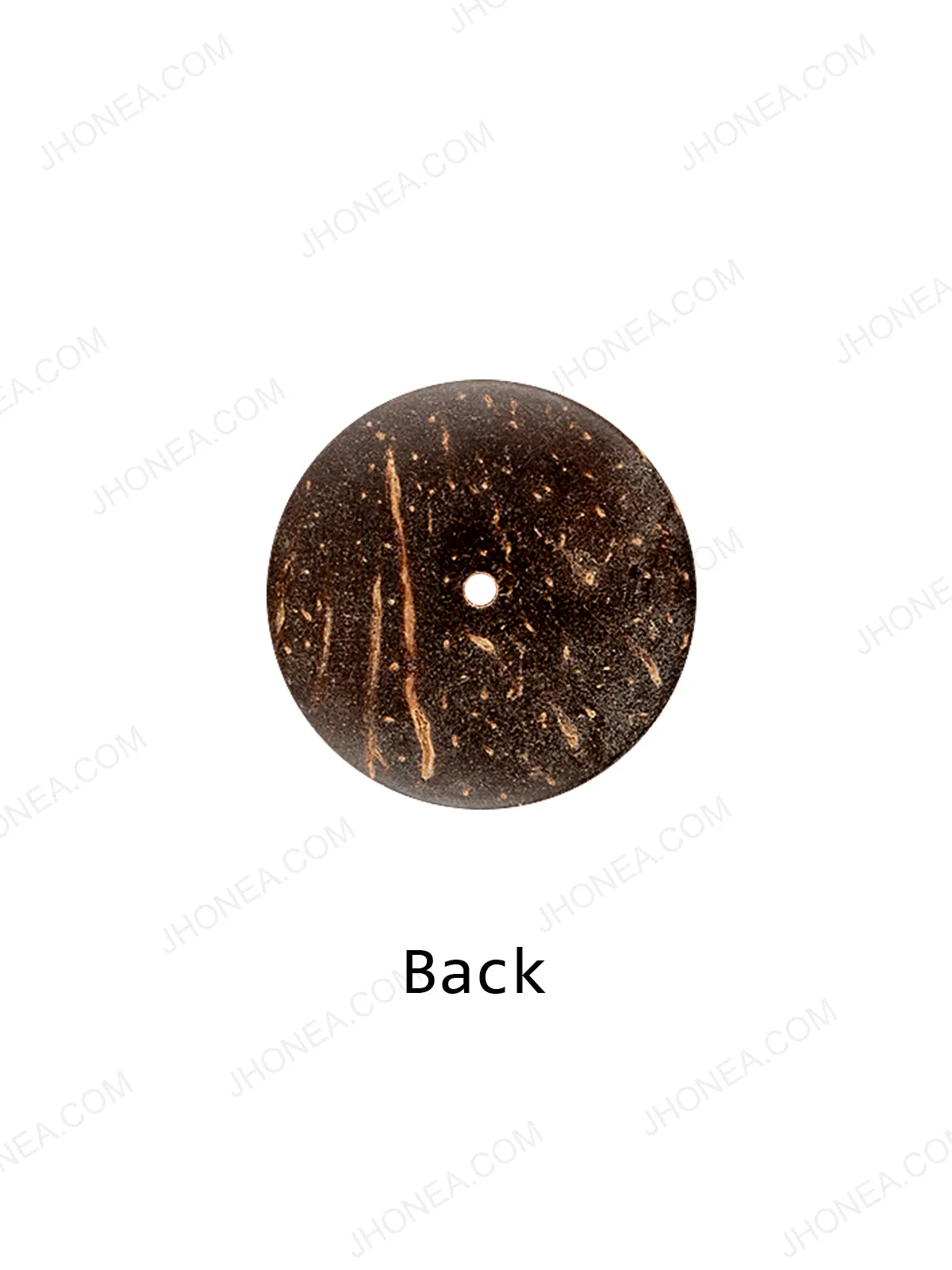 Single Hole Rivil-Civil Natural Coco Buttons